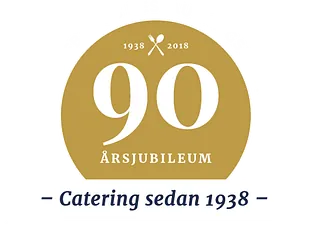 90 år jubileum med Catering sedan 1938 Göteborgs Restaurangskola